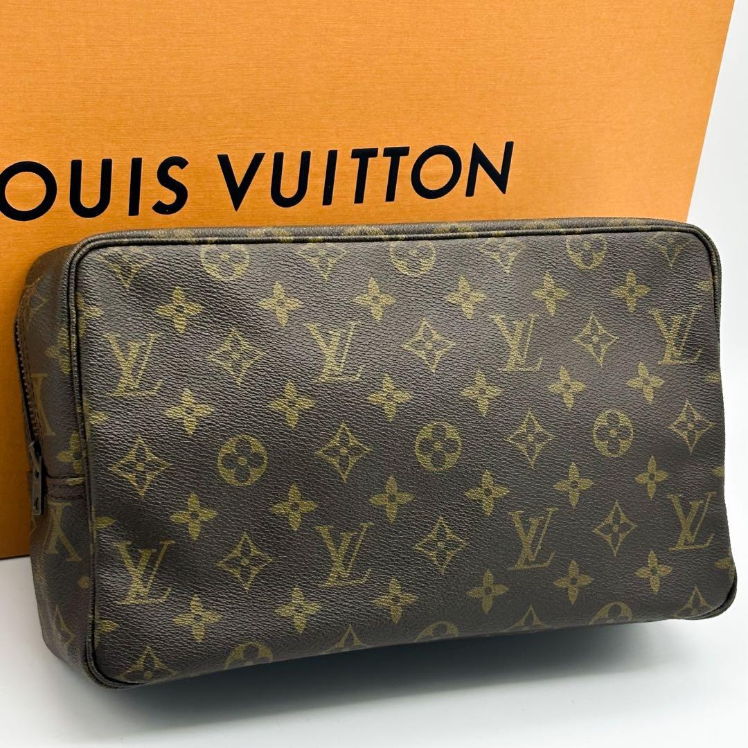 ルイヴィトン トゥルース トワレット 28 モノグラム クラッチバッグ ポーチ