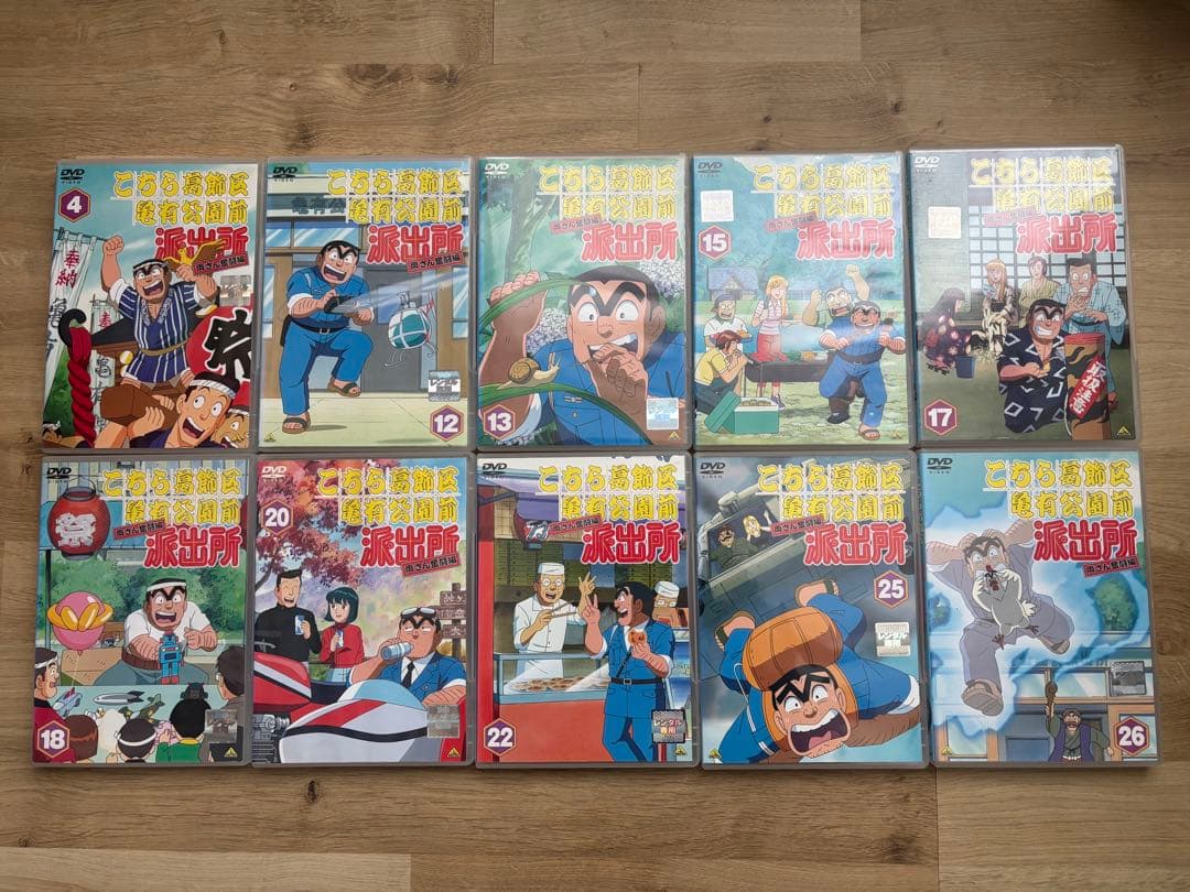 猫*間様 ★こちら葛飾区亀有公園前派出所 アニメDVD 33本セット★中古レンタ