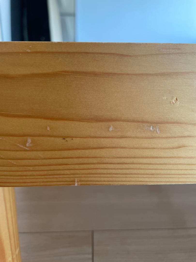 セミダブルベッドフレーム 天然木製 すのこ