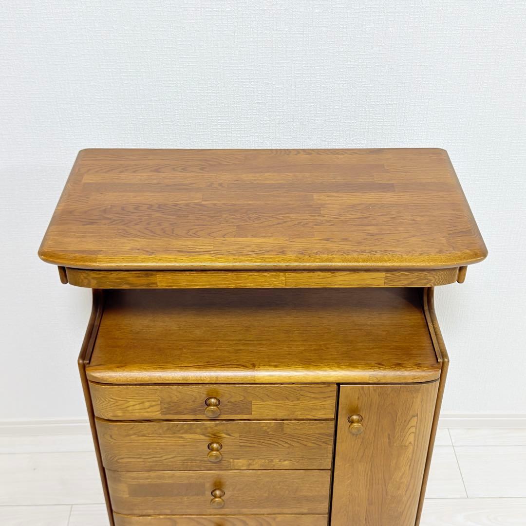 マルニ木工 ビンテージ キャビネット 90年代 地中海シリーズ ダークナチュラル