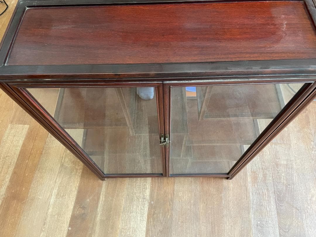 お値下げ　アンティーク飾り棚　中国