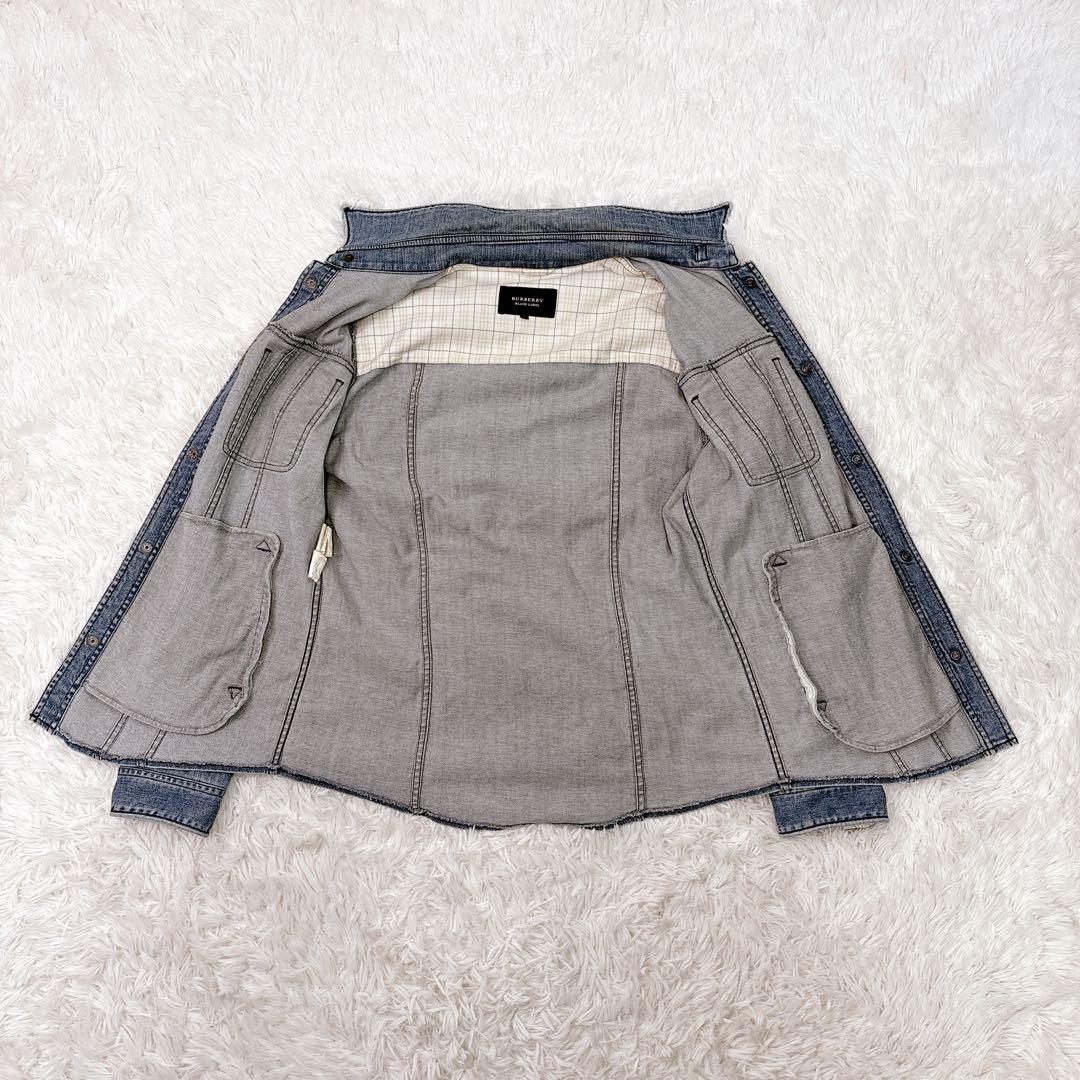 BURBERRY BLACK LABEL デニムジャケット　ノバチェック