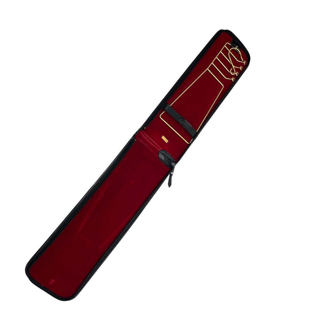 GUCCI ブラックレザー ネクタイケース