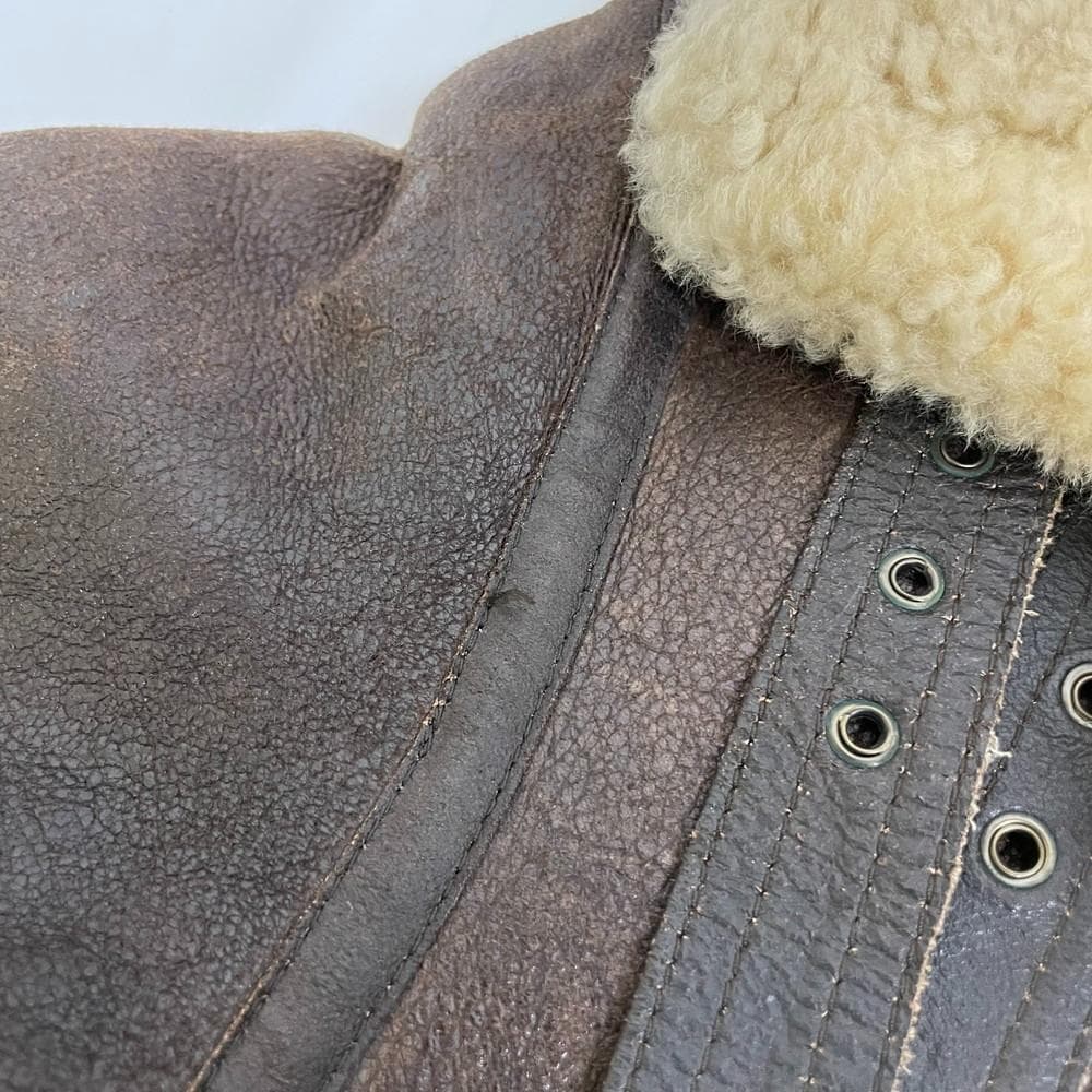 ◆DOG FIGHT フライト ジャケット ムートン 01021