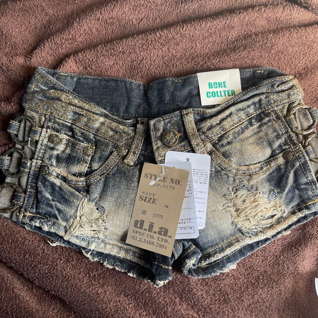 d.i.a ラメショートパンツ