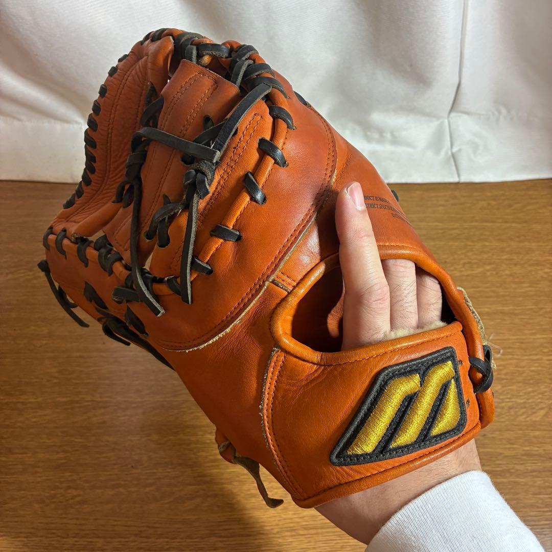 ミズノ ミズノプロ 一般軟式 ファーストミット 左投げ 美品