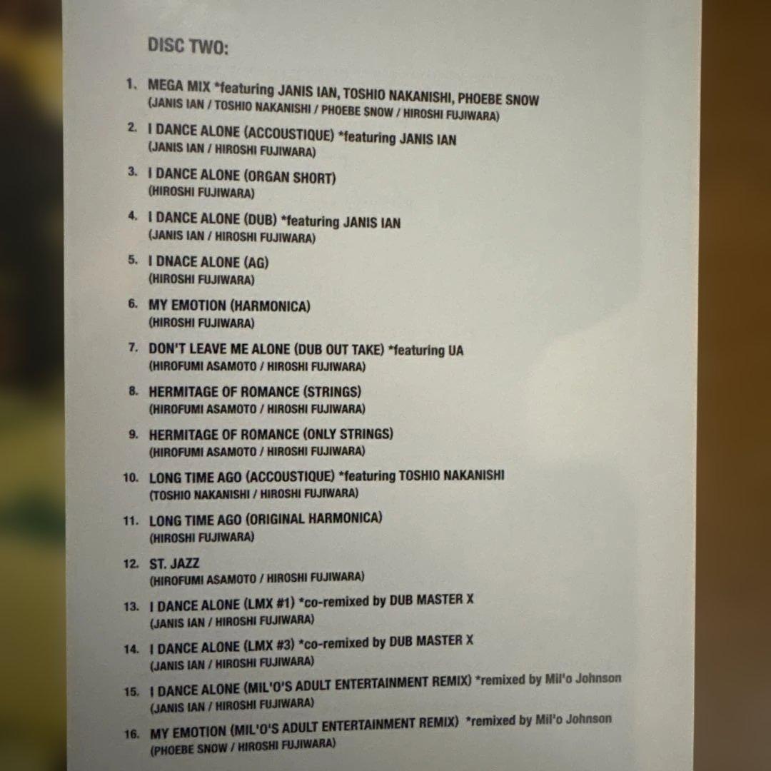 レア盤　藤原ヒロシ　　Deluxe Edition 2タイトルCD4枚セット