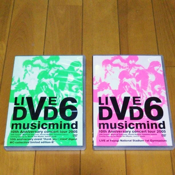 V6 「LIVE DVD6  musicmind」(2005)