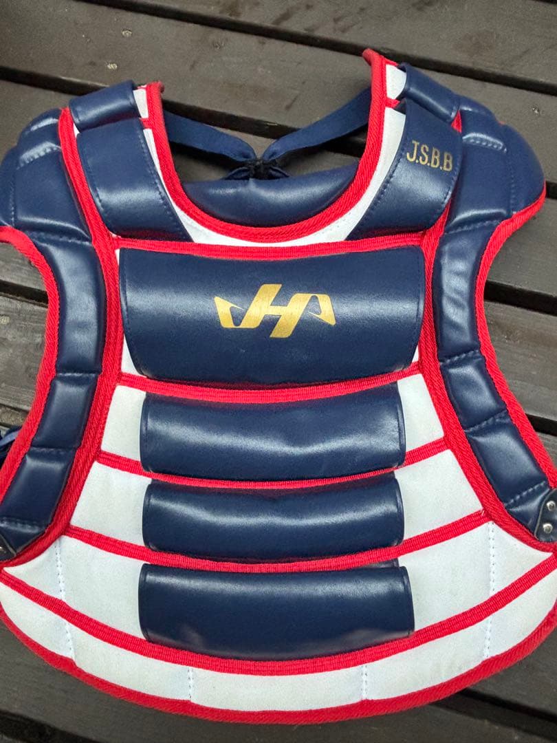 ハタケヤマ　キャッチャー用プロテクターセット　少年軟式　侍ジャパン