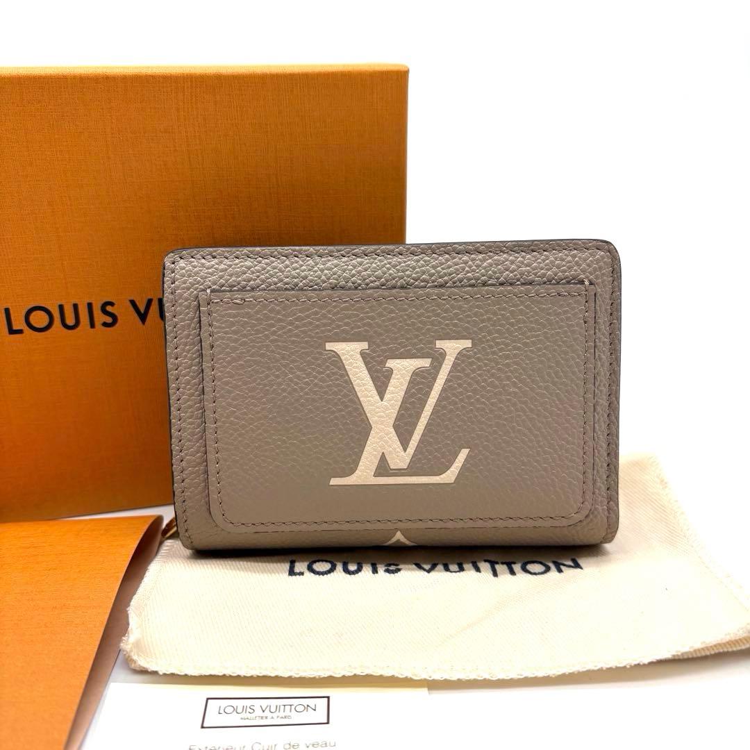 【未使用級 IC搭載】ルイヴィトン アンプラント バイカラー クレア 二つ折り