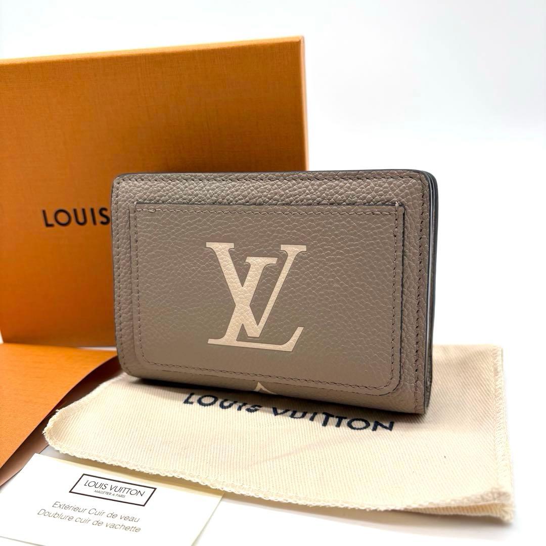 【未使用級 IC搭載】ルイヴィトン アンプラント バイカラー クレア 二つ折り