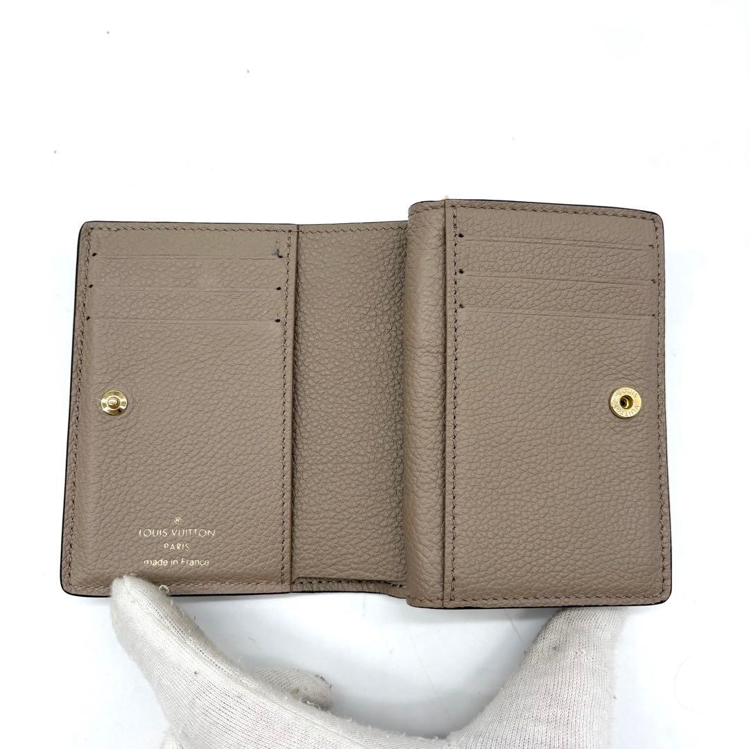 【未使用級 IC搭載】ルイヴィトン アンプラント バイカラー クレア 二つ折り