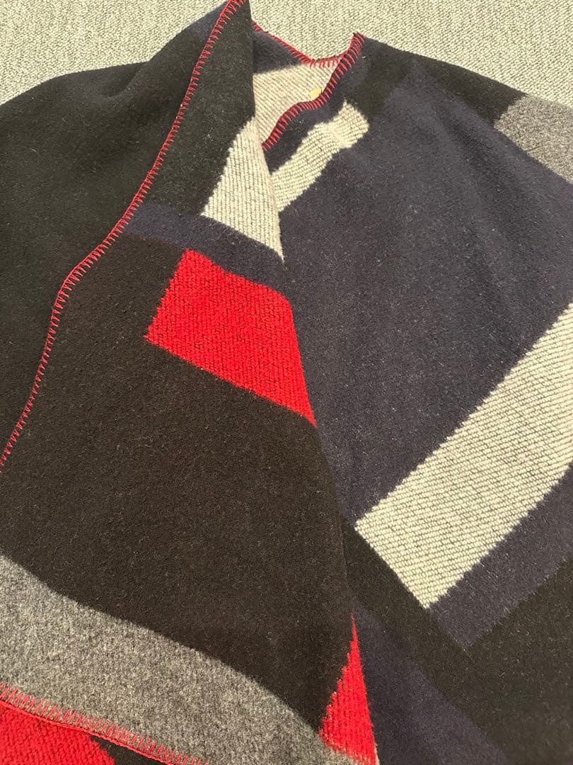 Burberry バーバリー　ケープマント 大判ポンチョ　大判ストール　チェック