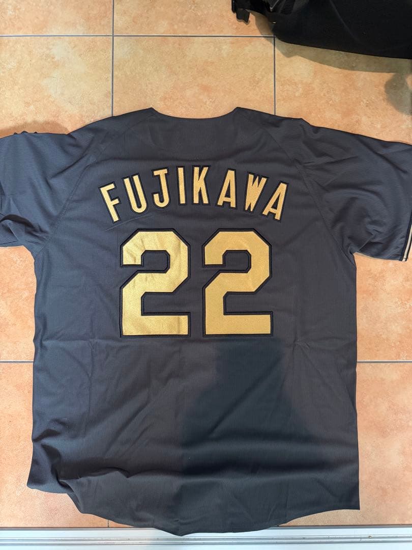 阪神タイガース藤川球児監督ユニフォーム　Lサイズ 期間限定ユニフォーム