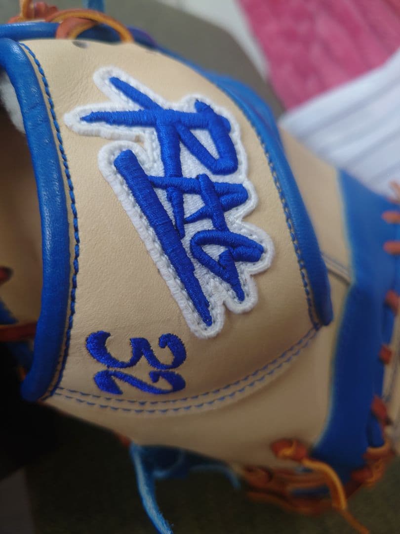 NPB ラグデリオン プロ野球選手支給品硬式 グラブ、ミット2点セット