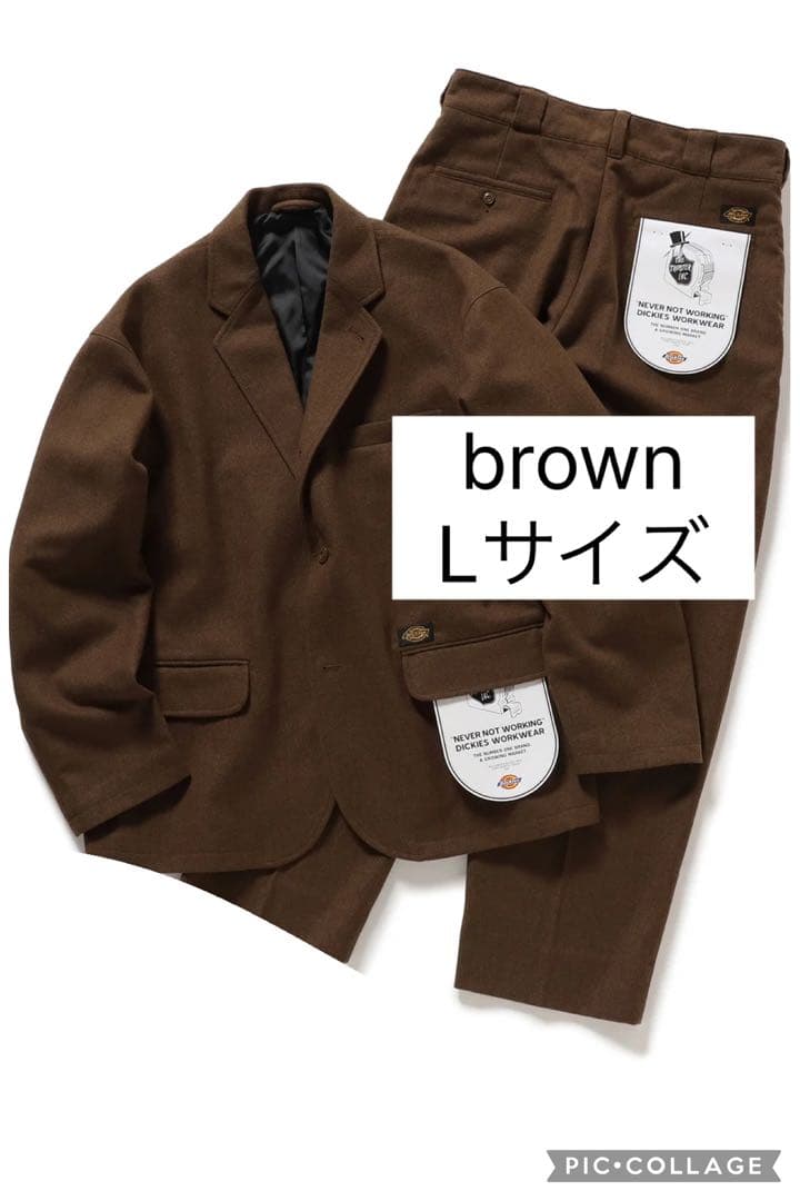 Dickies TRIPSTER SUIT 25FW ブラウン L BEAMS