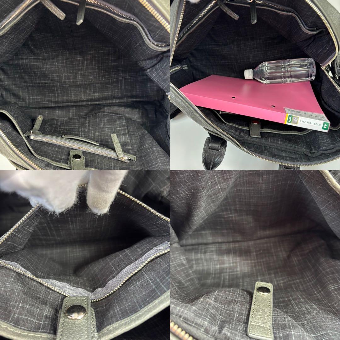 美品 ガレリアント CINTURA 2WAY オールレザー ボストンバッグ