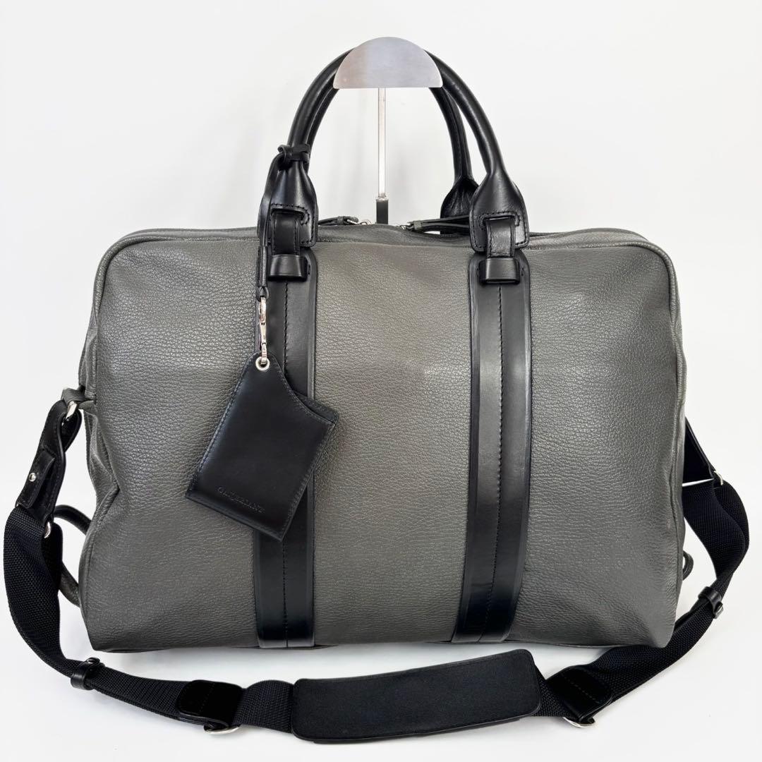 美品 ガレリアント CINTURA 2WAY オールレザー ボストンバッグ