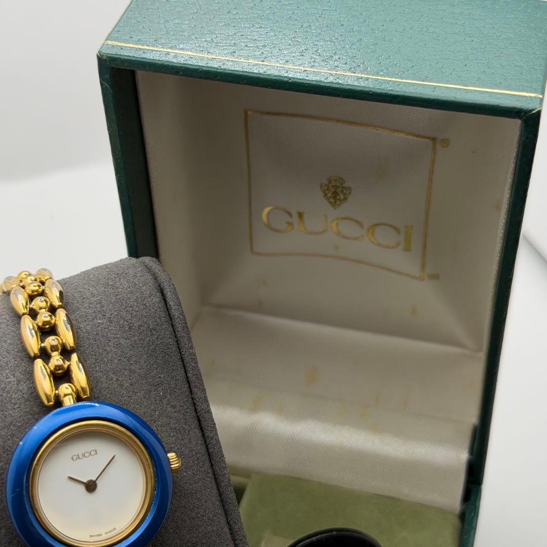 動作未確認　グッチ　チェンジベゼル　11.12.2 箱ベゼル5個付　高騰中