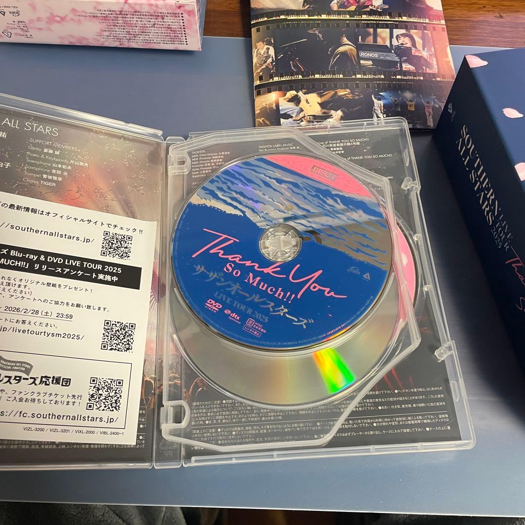 サザンオールスターズ Liveツアー2025 DVD 3枚組