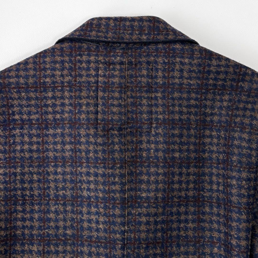 BOB ボブ テーラードジャケット 48 チェック 千鳥格子