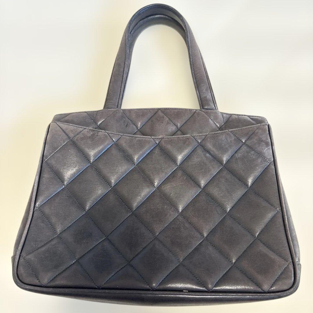 CHANEL キルティング ハンドバッグ 黒