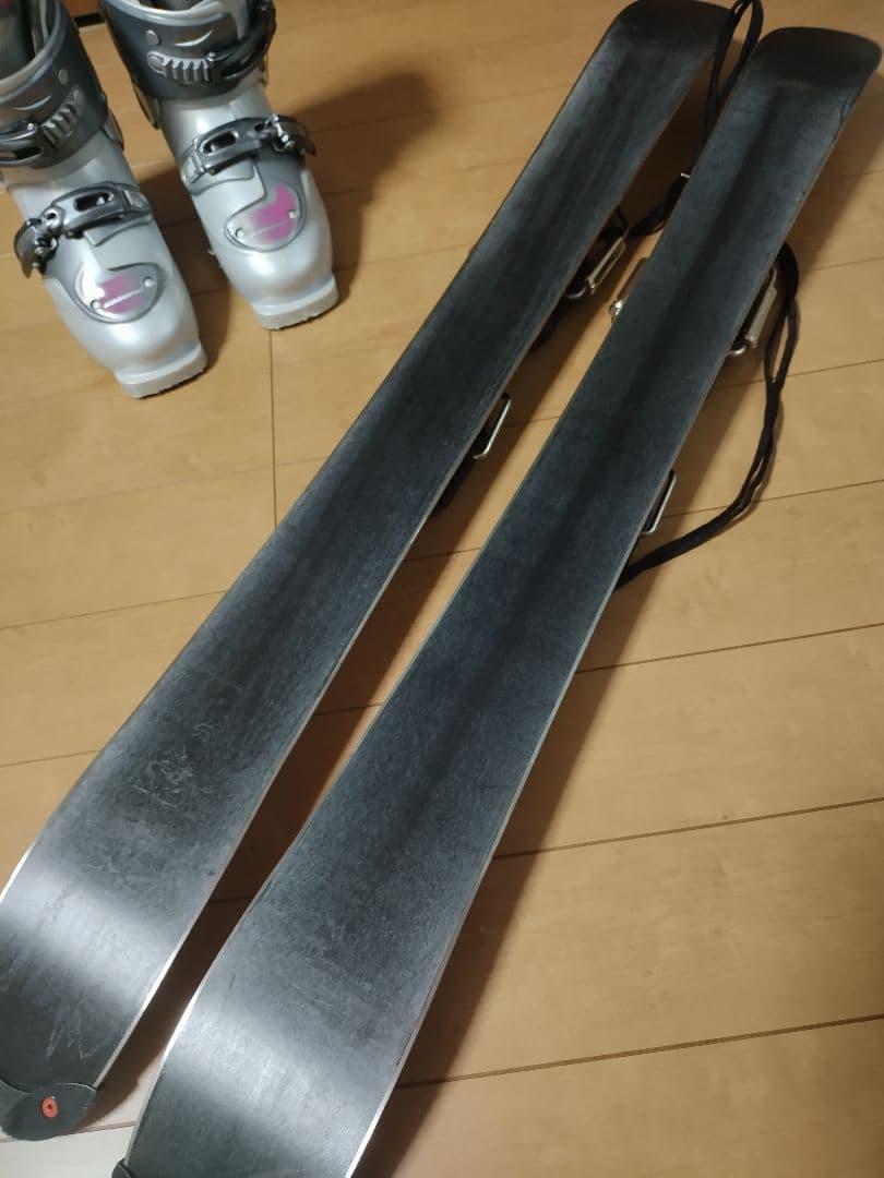 カザマ　スキーブーツ　ショートスキー　スキーセット