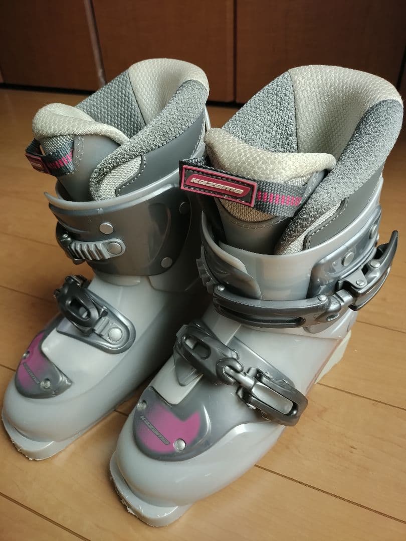 カザマ　スキーブーツ　ショートスキー　スキーセット