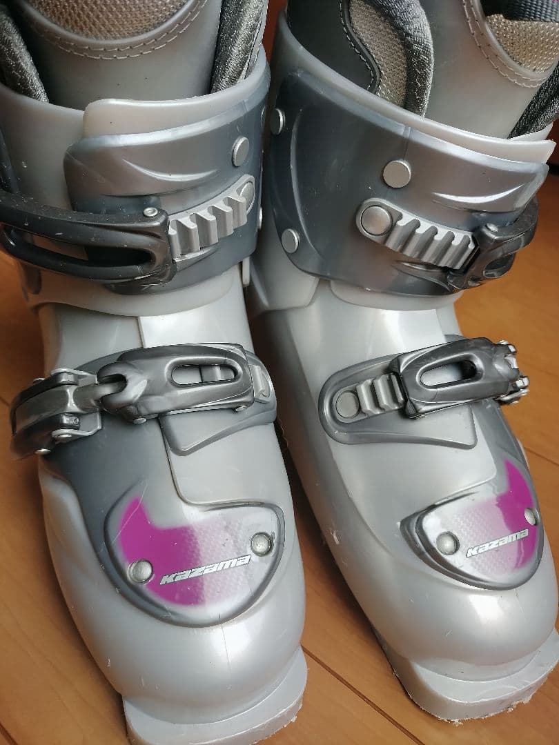 カザマ　スキーブーツ　ショートスキー　スキーセット
