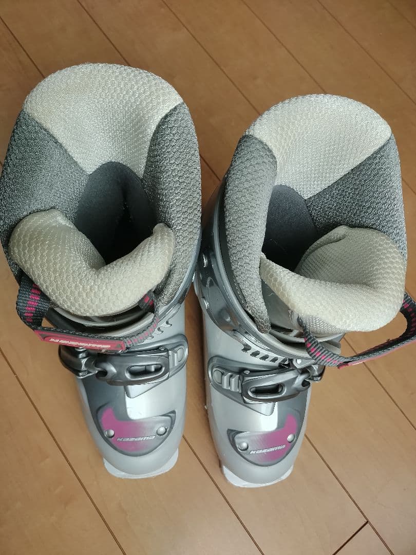 カザマ　スキーブーツ　ショートスキー　スキーセット