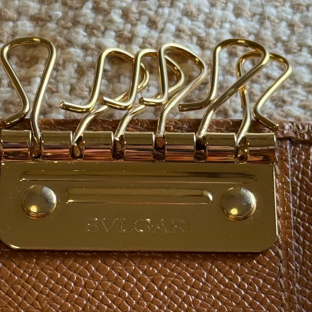 新品未使用 ブルガリ BVLGARI キーケース ロゴマニア　クラシコ 6連