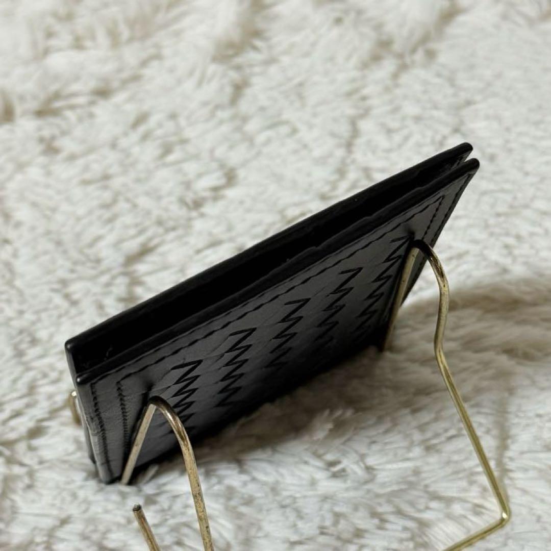 ⭐️未使用品⭐️　ボッテガヴェネタ　イントレチャート　マネークリップ　ネイビー