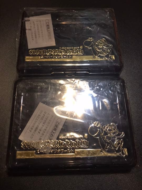スーパーファミコン　カセット　ケース　スーパーマリオワールド