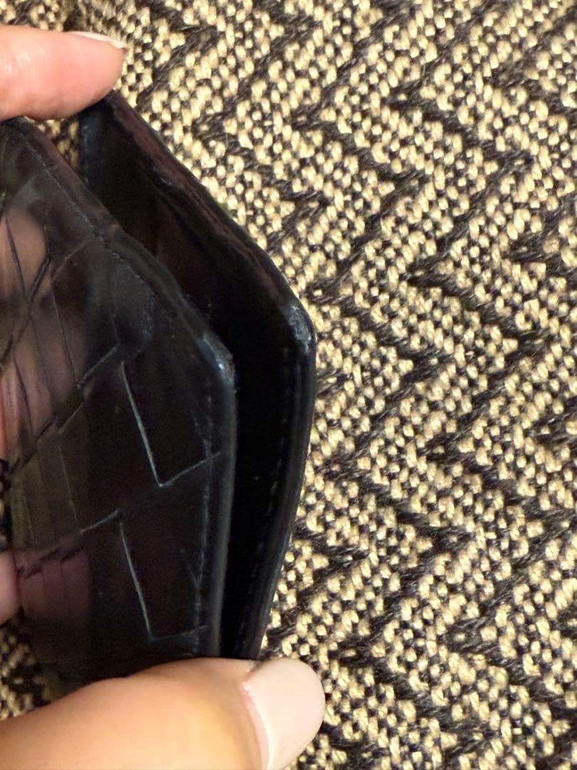 BOTTEGA VENETAボッテガヴェネタ　マネークリップ　二つ折り財布