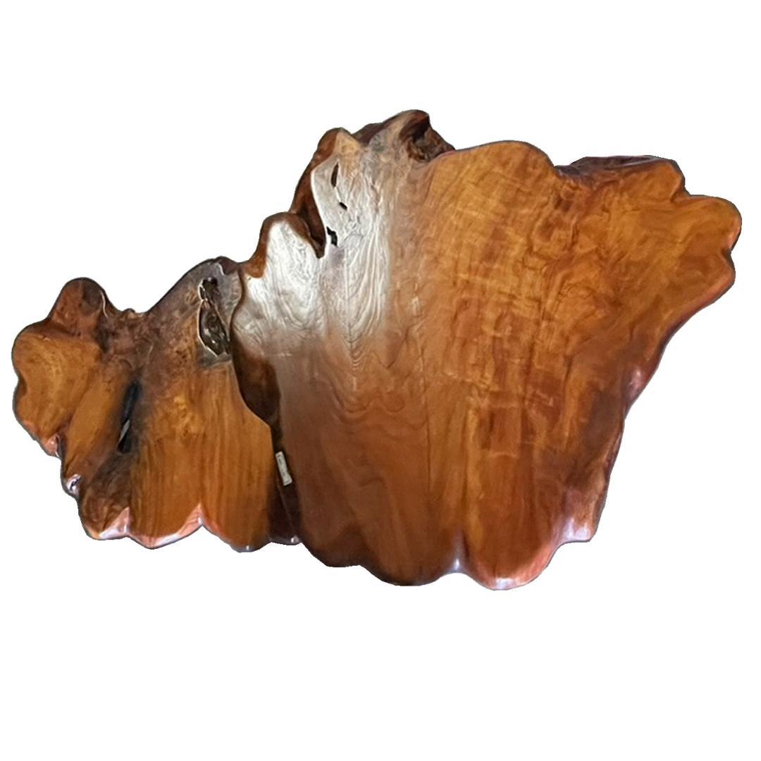 【入手困難 定価60万】高級木製2段テーブル　アンティーク　アジア家具⑨