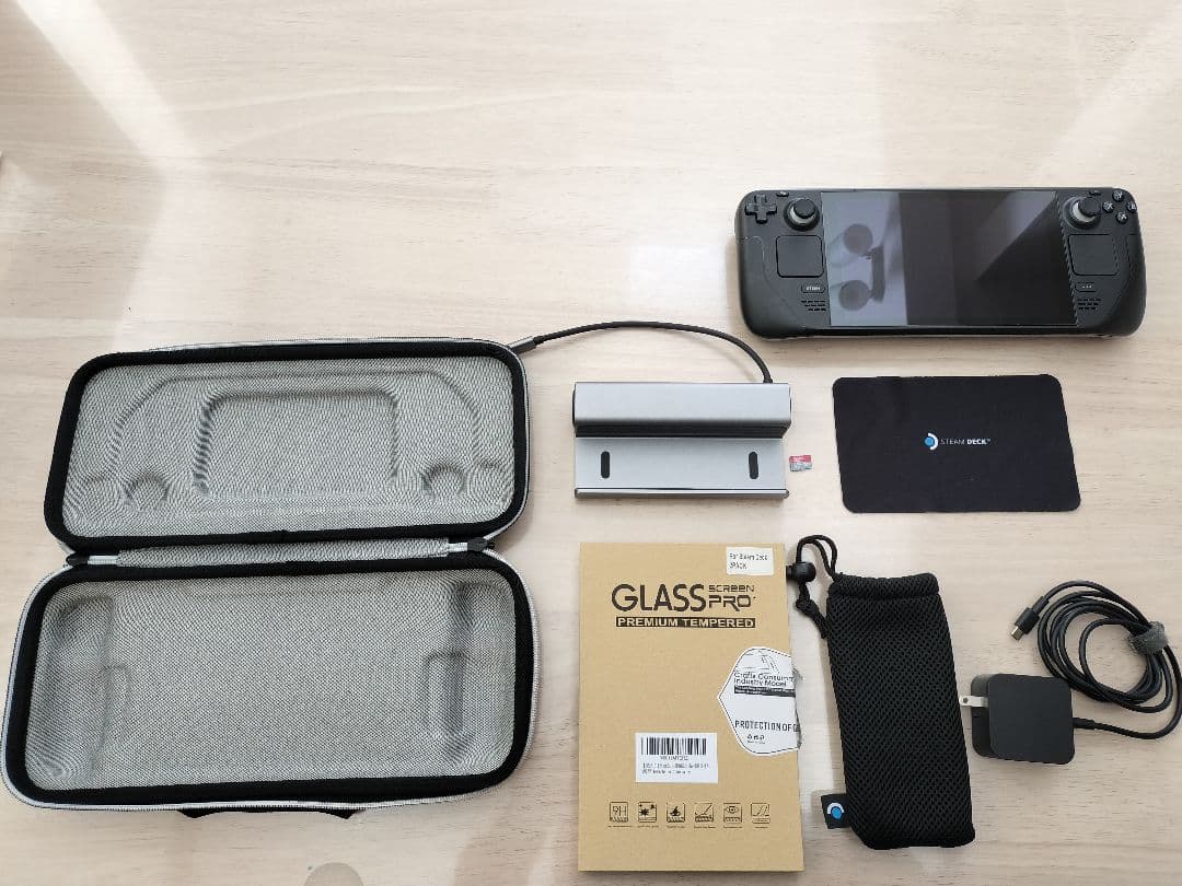 steamdeck スチームデック LCD 512GBモデル＋おまけ付き