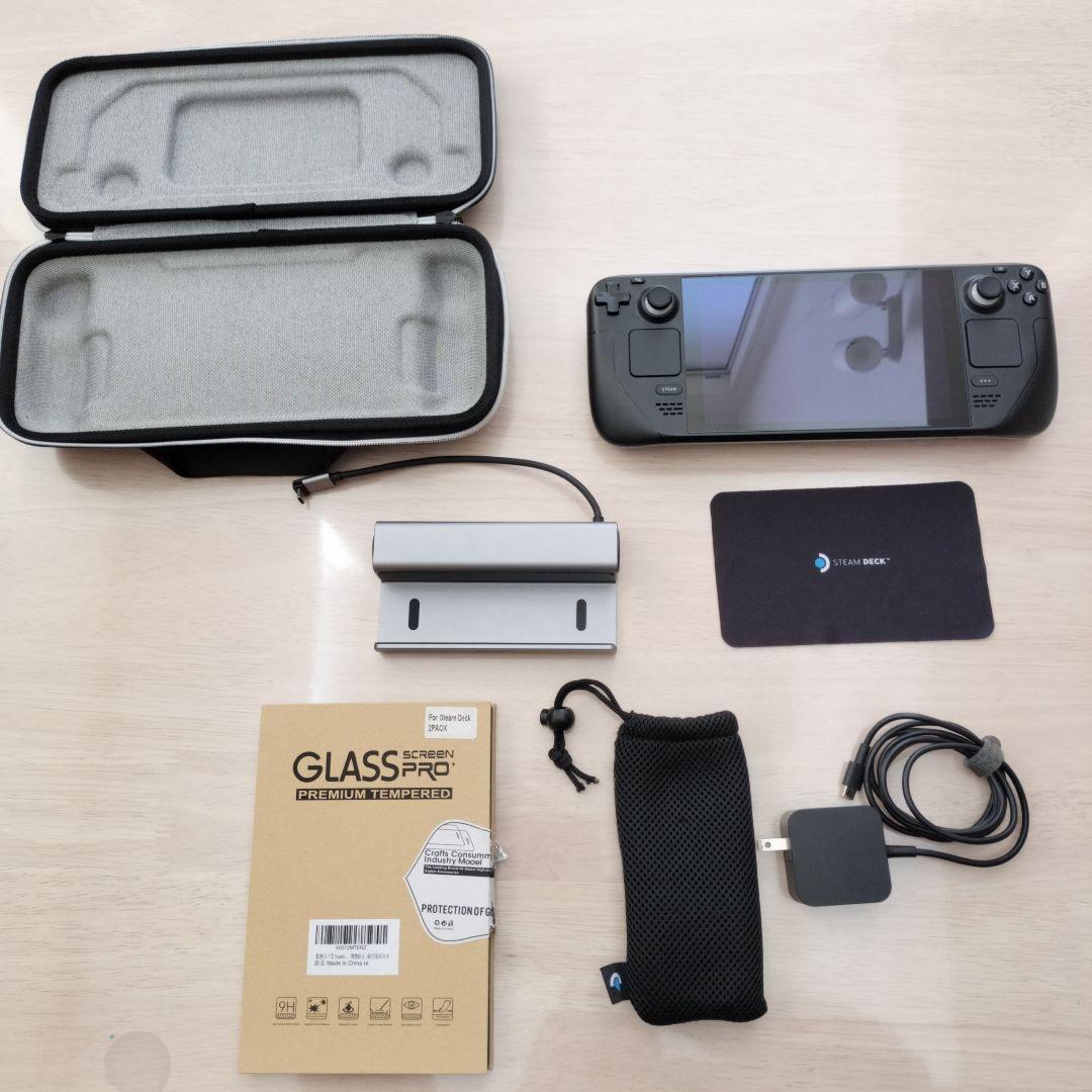 steamdeck スチームデック LCD 512GBモデル＋おまけ付き