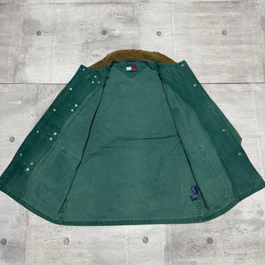 90s   ファイヤーマンジャケット グリーン M