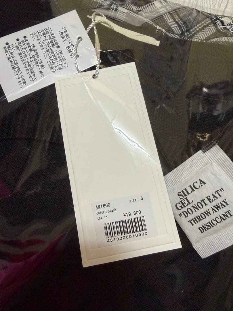 ［正規品］andmary Juni check dress black S