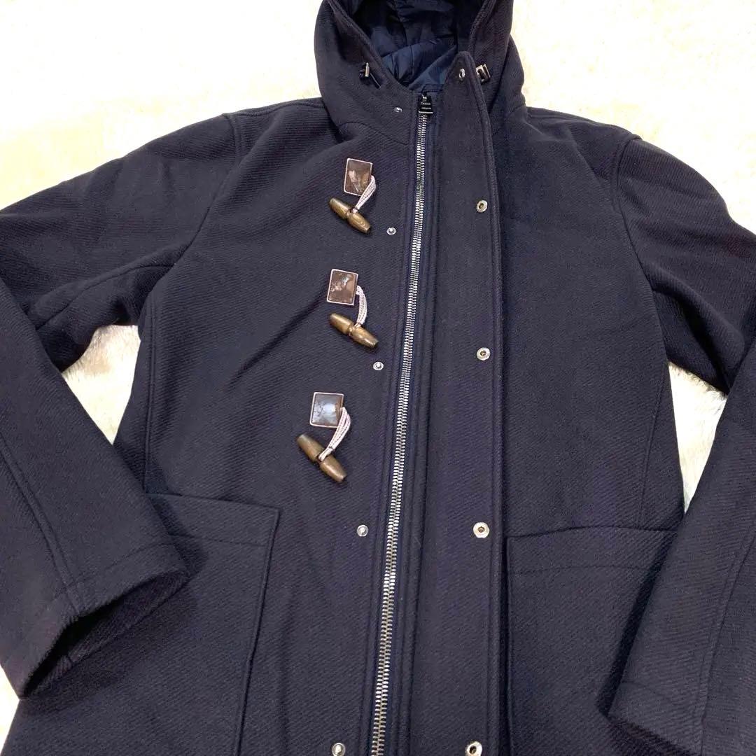 HERNO ヘルノ　ダッフルコート　ネイビー　XL LL ロングコート　ウール