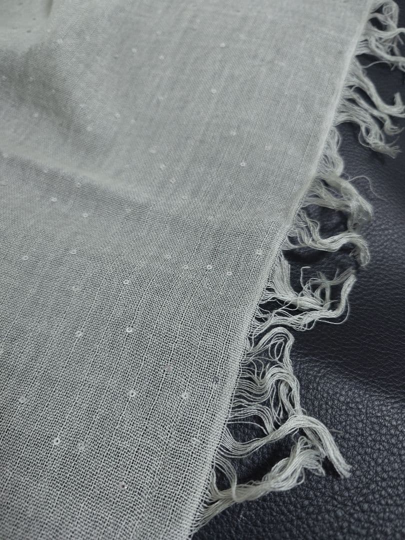 ファリエロ サルティ　Faliero Sarti　ストール　正方形　スパンコール