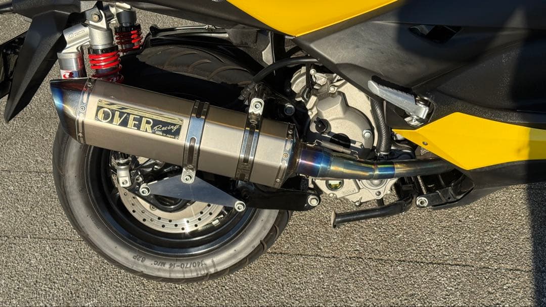 XMAX オーバーレーシング TT-Formula RS チタン【メンテ済】