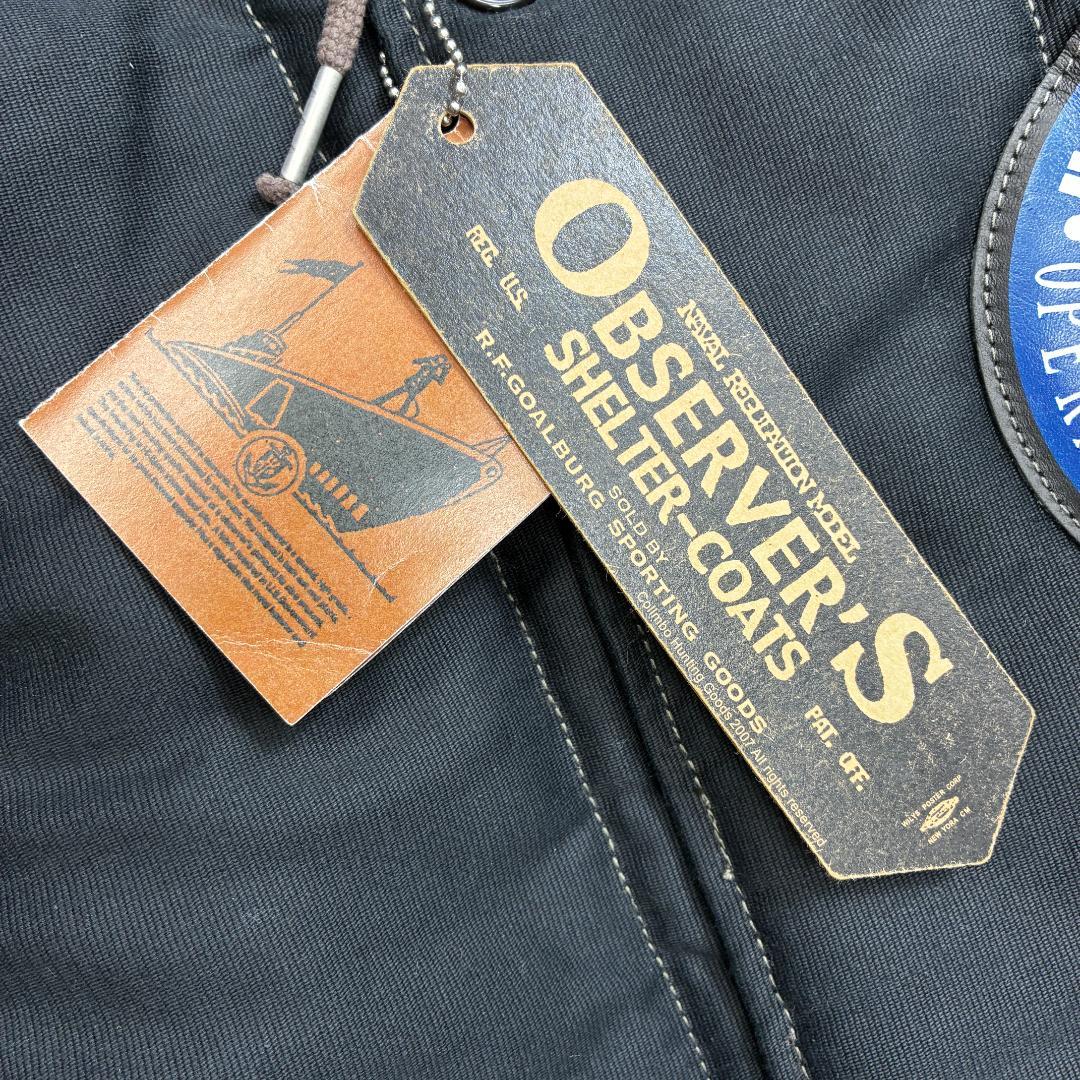 COLIMBO オブザーバーパーカー デッキジャケット ネイビー タグ付き未使用