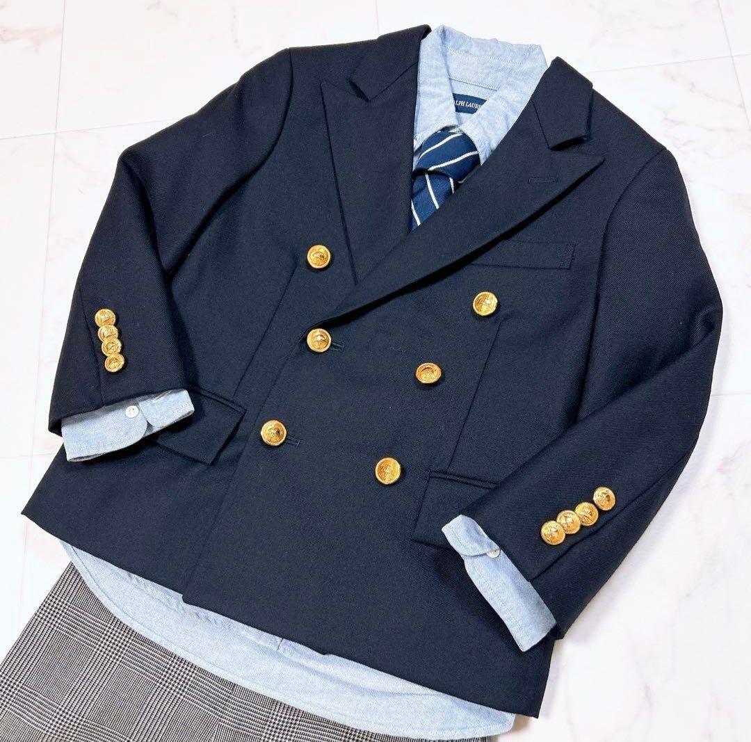 【極美品】ラルフローレン キッズスーツ(120)