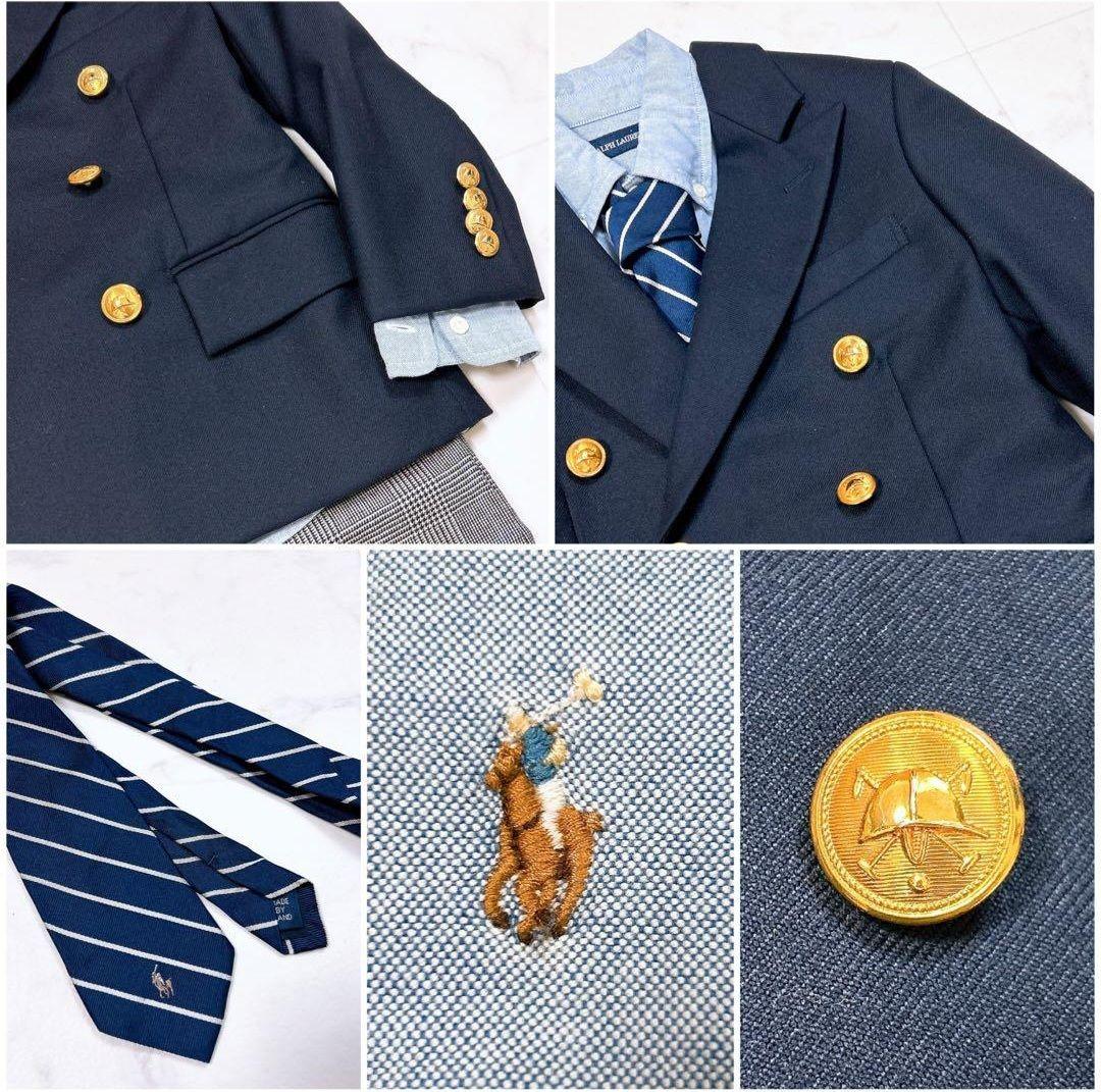 【極美品】ラルフローレン キッズスーツ(120)