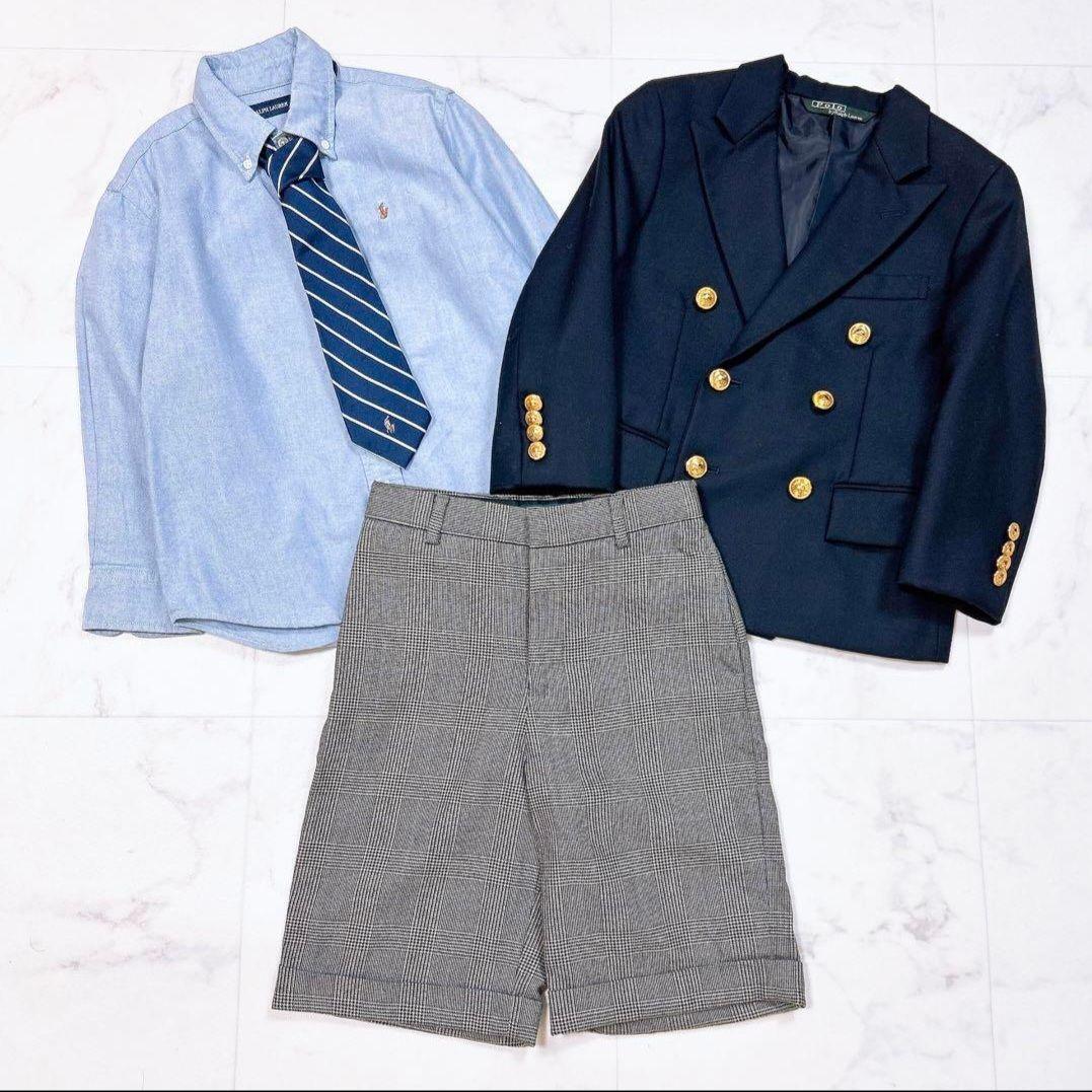 【極美品】ラルフローレン キッズスーツ(120)