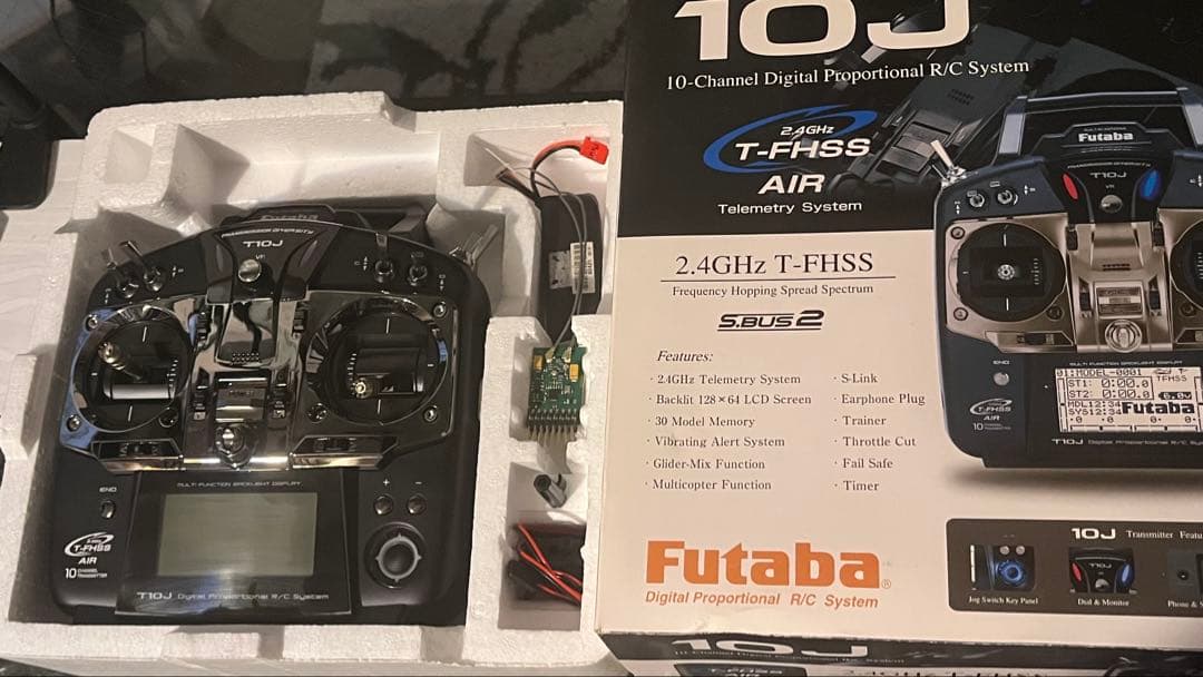 美品 フタバ T10J 送信機 プロポ ラジコン 飛行機 ヘリ ドローン