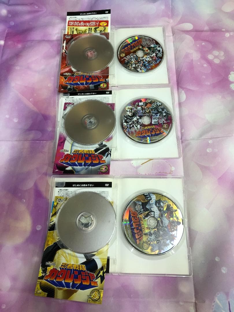 DVD 忍者戦隊カクレンジャー 全5巻セット セル版