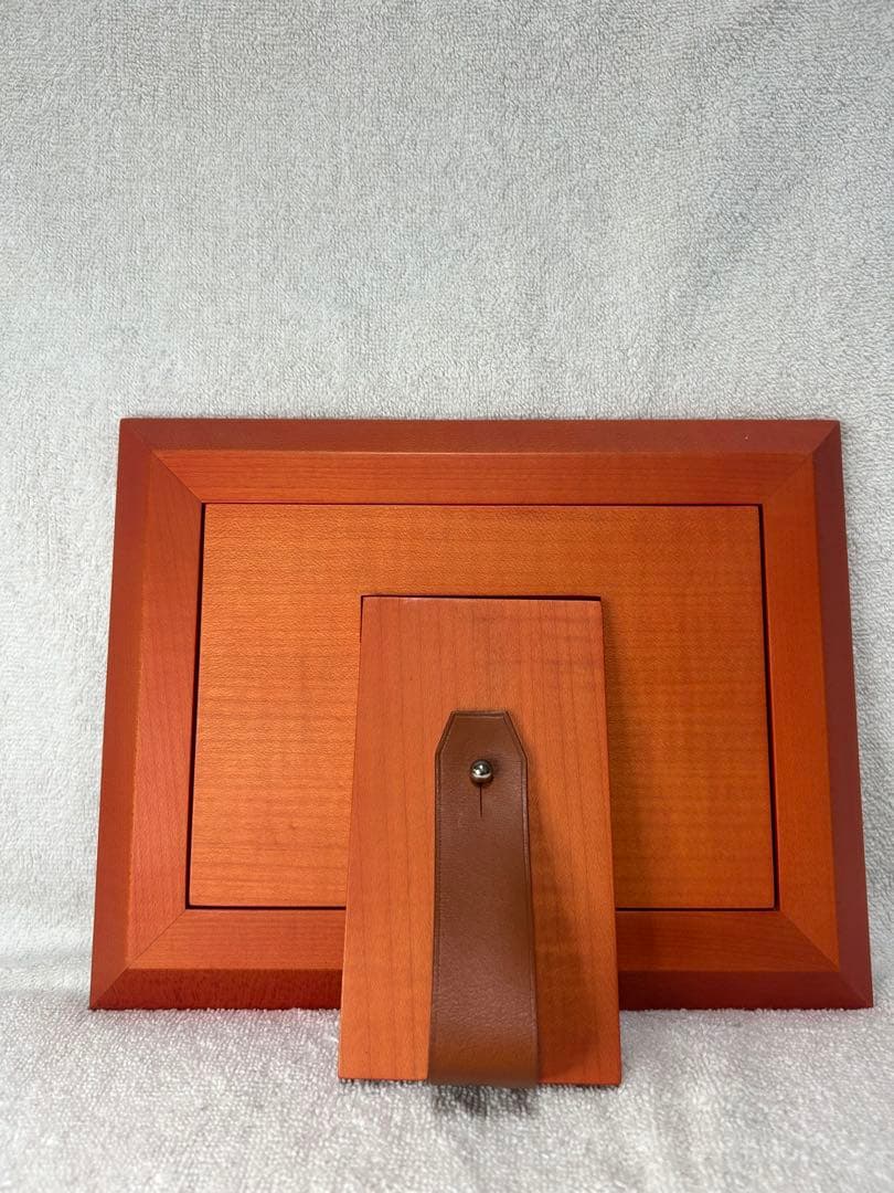 【希少】HERMES エルメス　木製 フォトフレーム