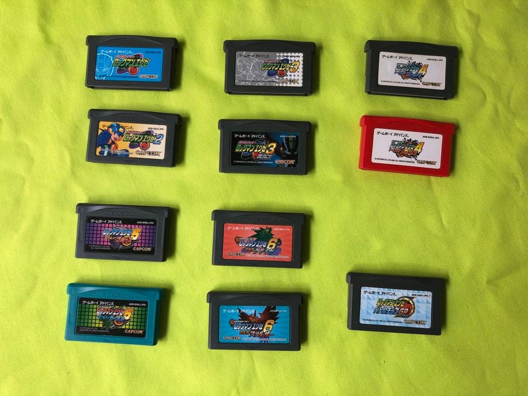 ロックマンエグゼ　GBAソフト セット